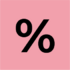 %