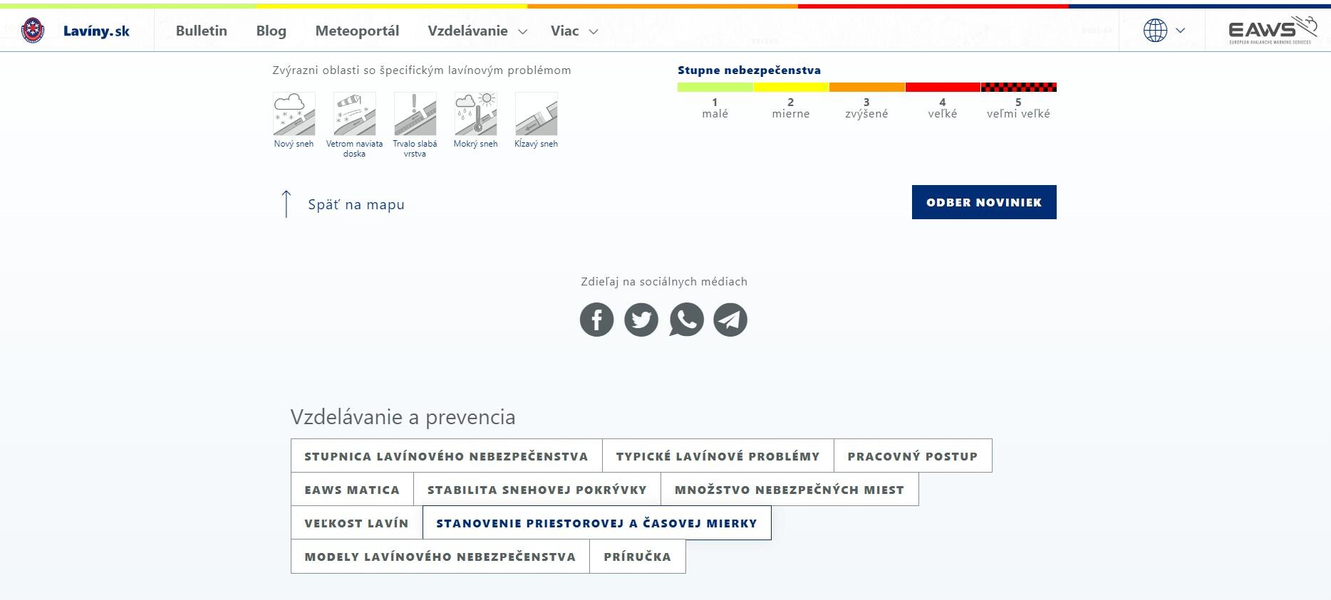 laviny.sk