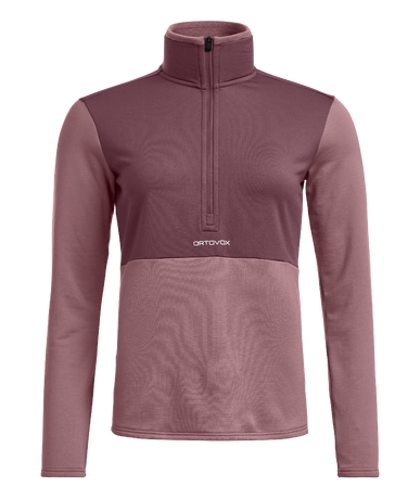 87143-35401-FLEECE_LIGHT_ZIP_NECK_W_dusk_rose_B-01