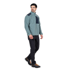 ME-008980_Highpile_Men's_Zip_T_Me-02320_Goblin_Cosmos-6 - Medium