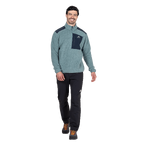 ME-008980_Highpile_Men's_Zip_T_Me-02320_Goblin_Cosmos-11 - Medium