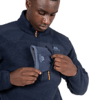 ME-008980_Highpile_Men's_Zip_T_Me-01286_Cosmos-14 - Medium